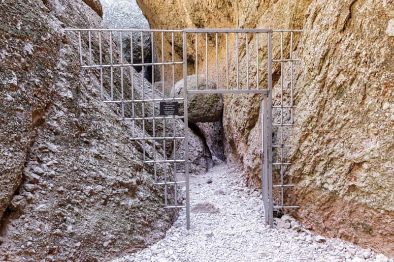 Entrance to Balconies Cave at Pinnacles National Park