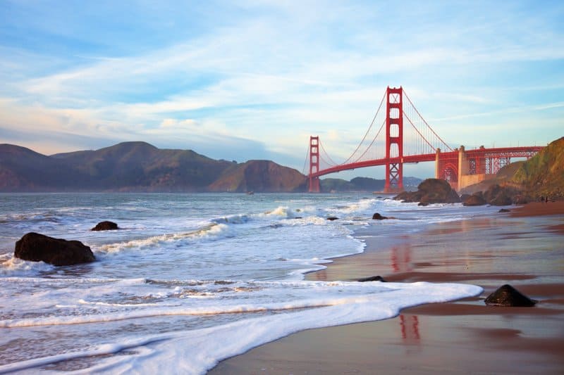 Golden Gate Bridge in San Francisco