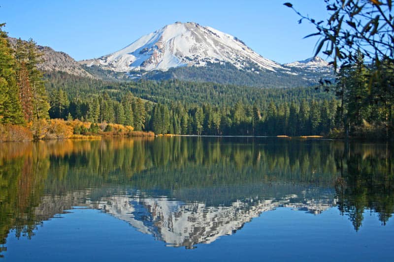 Manzanita Lake Lassen Volcanic NP