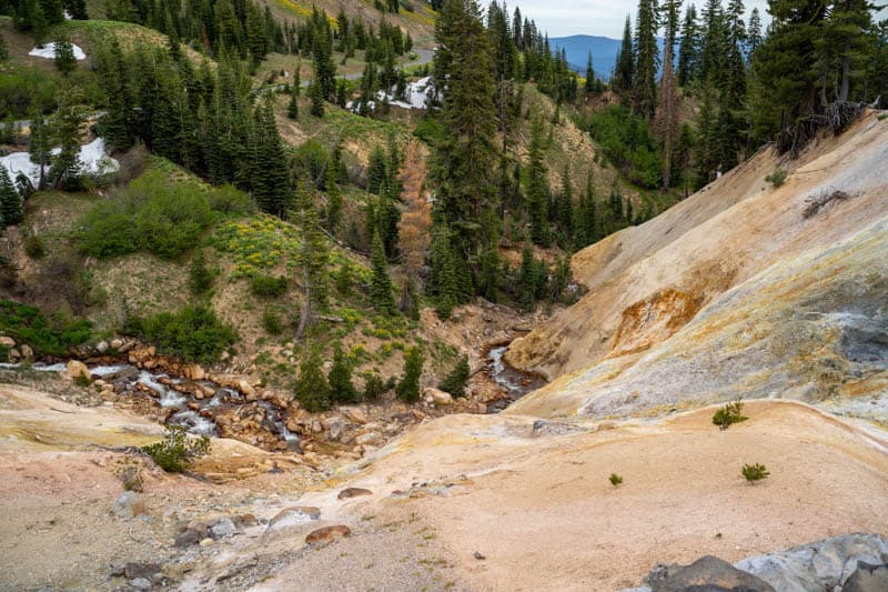 Sulphur Works Lassen Volcanic NP California