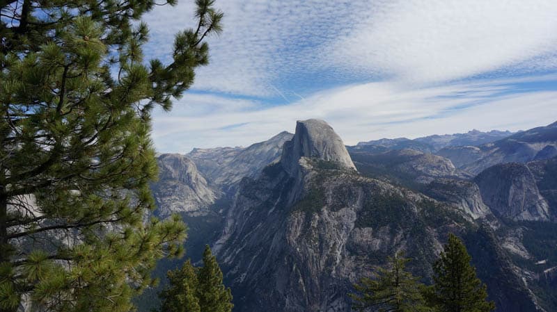 Half Dome in Yosemite National Park California