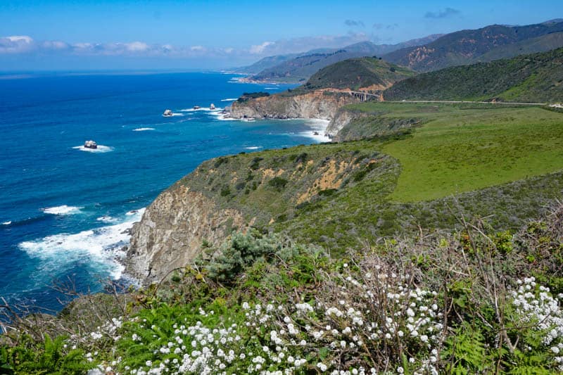 Big Sur Coast Viewpoint California USA