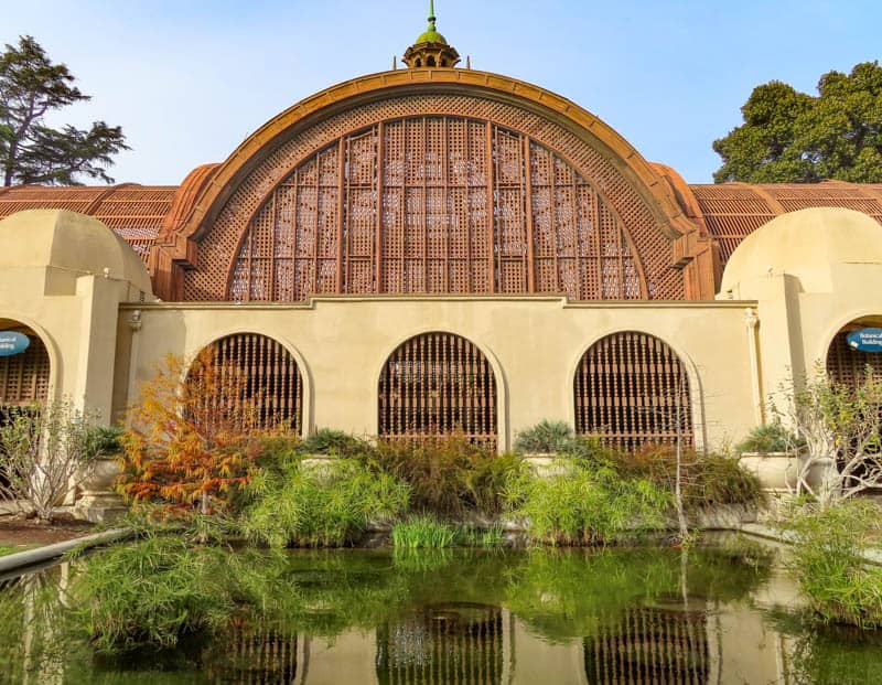 Botanical Building Balboa Park San Diego