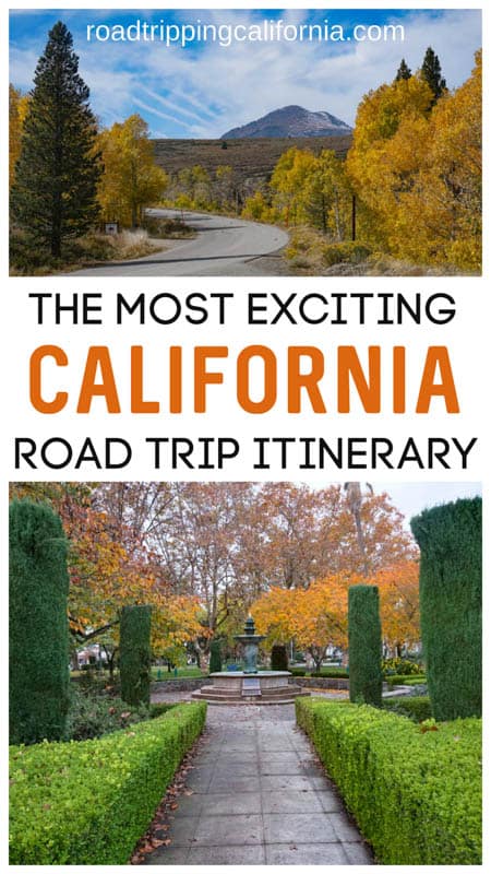 road trip ideas for california