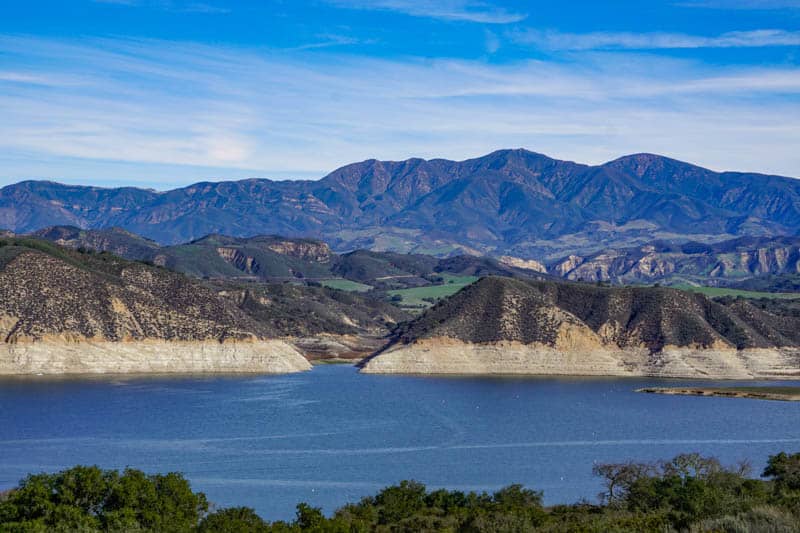 Lake Cachuma near Santa Barbara California