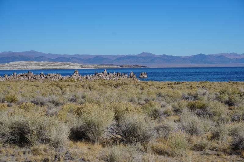 Tufas at Mono Lake in Lee Vining California