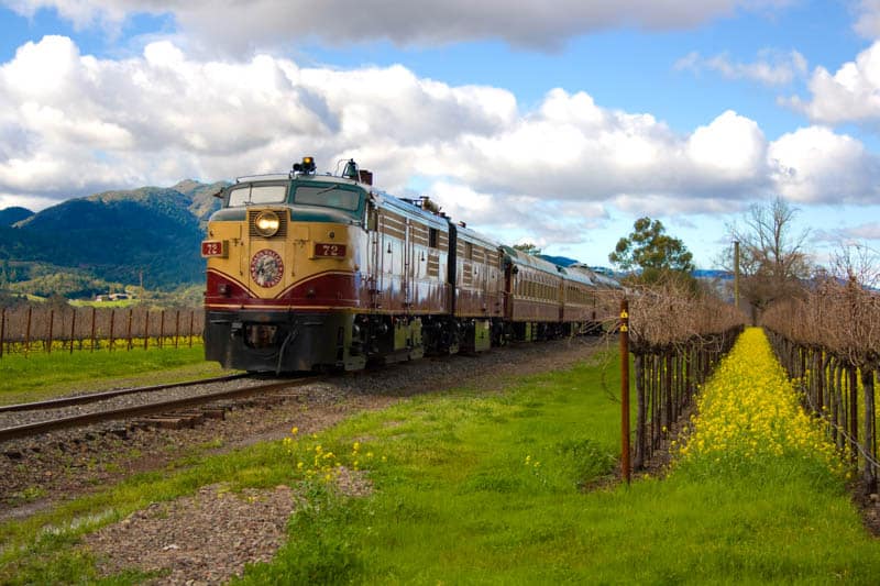 Napa Valley Wine Train Napa Valley California