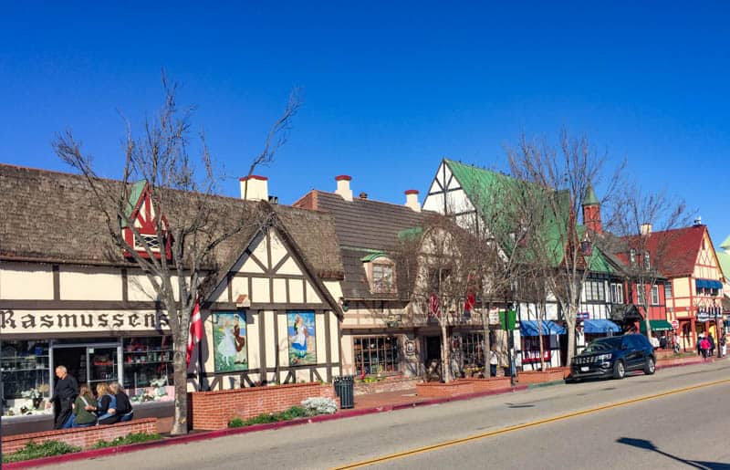 Solvang in the Santa Ynez Valley