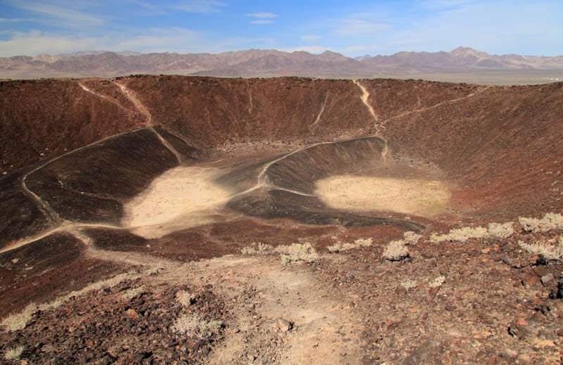 Starkly beautiful Amboy Crater in southeastern California