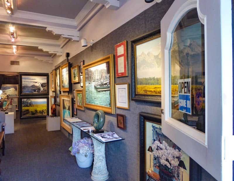 An Art Gallery in Carmel California