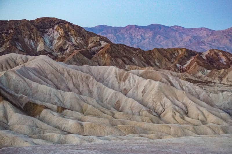 Badlands at Death Valley National Park California