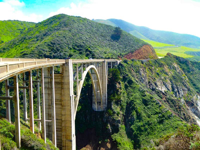 Bixby Creek Bridge in Big Sur California