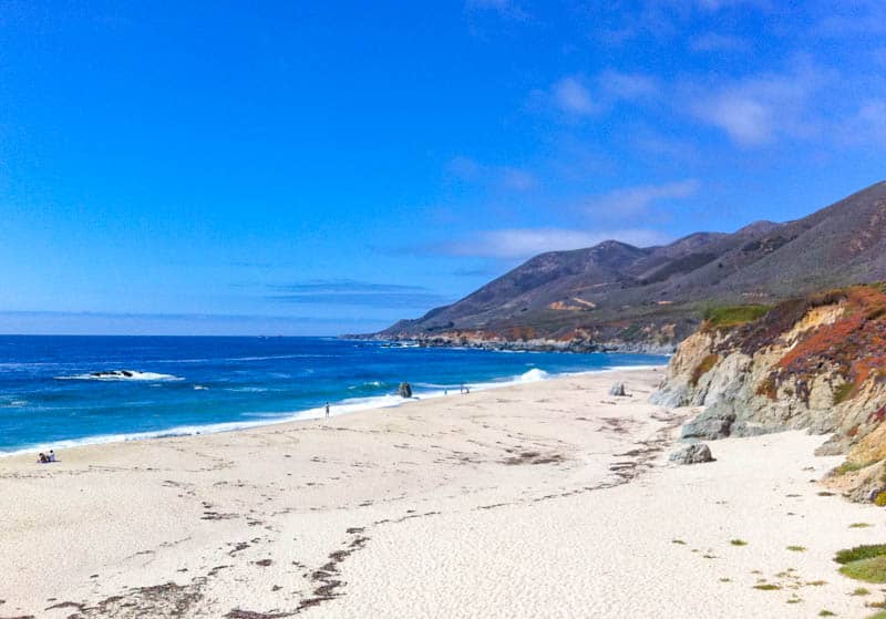 Sand Dollar Beach Big Sur California