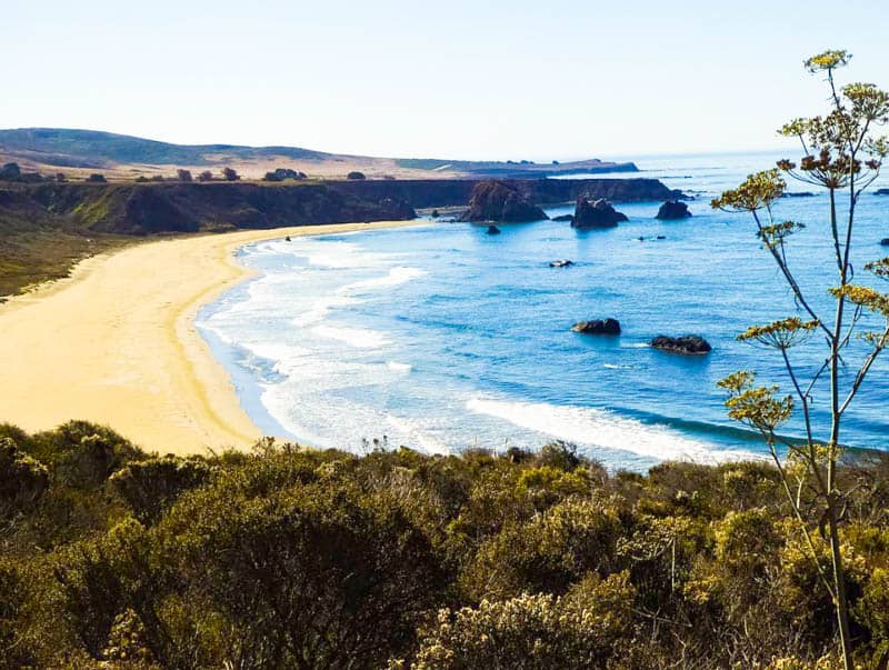 Sand Dollar Beach in Big Sur California