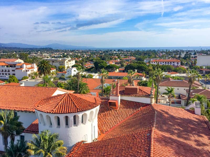 Santa Barbara on California's Central Coast