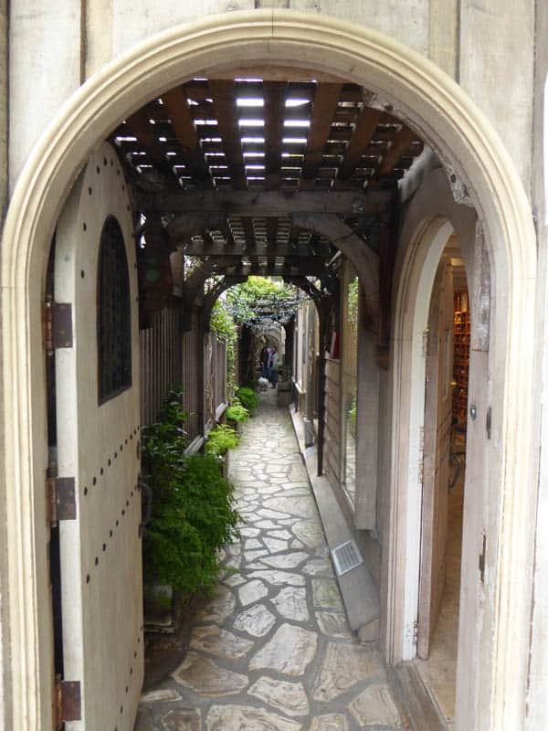 Secret Passageway in Carmel California