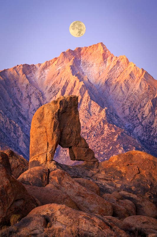 Boot Arch Alabama Hills California