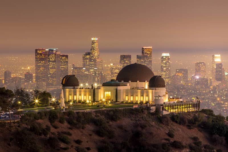 Griffith Observatory Los Angeles at Night