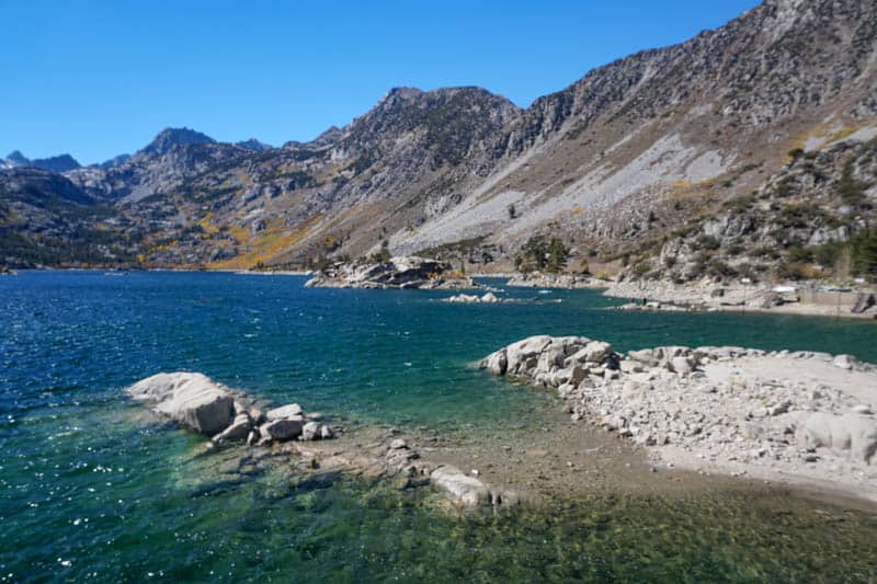 Lake Sabrina in Bishop California