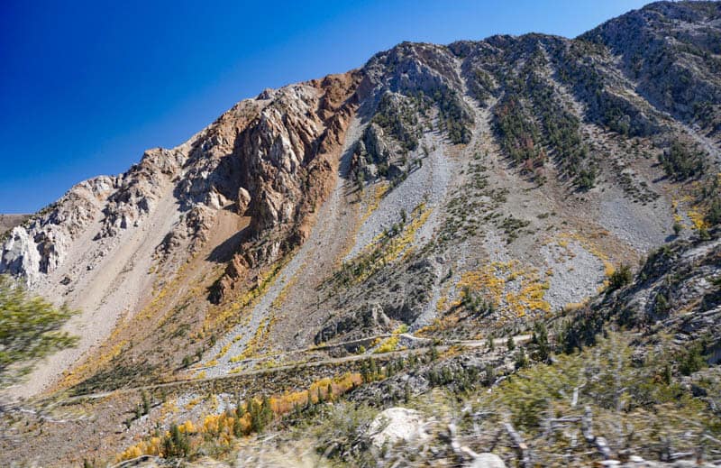 Road to North Lake Bishop california