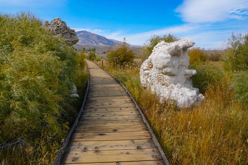 Tufas at Mono Lake in Lee Vining California