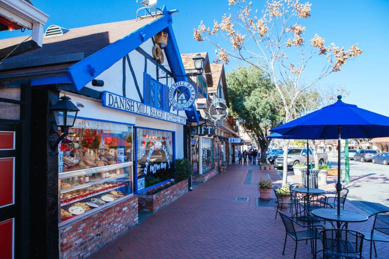 Visiting a bakery is one of the most fun things to do in Solvang California!