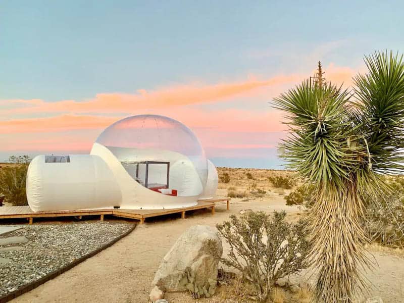 Bubble Tent Airbnb Joshua Tree