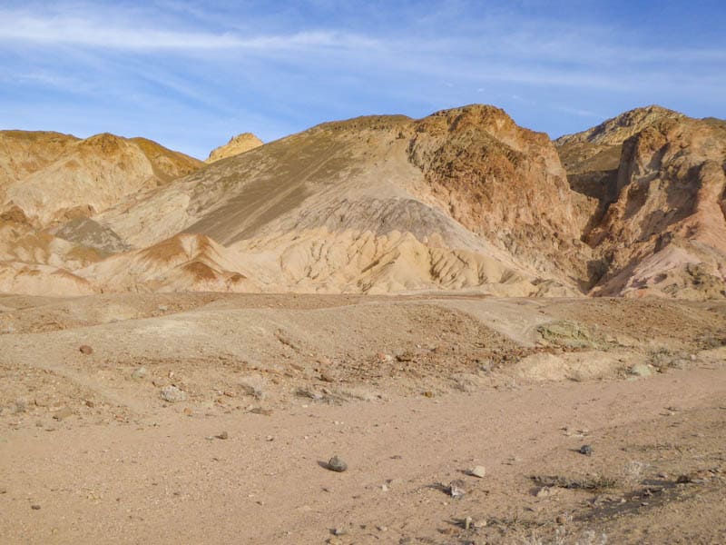 Landscape in Death Valley California