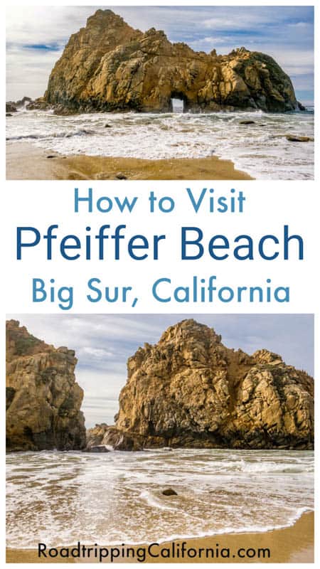 Pfeiffer Beach Big Sur California: Everything you need to know to visit this cool purple sand beach!