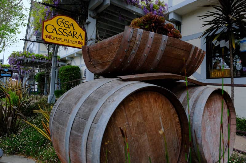 Wine Tasting Room in Solvang California