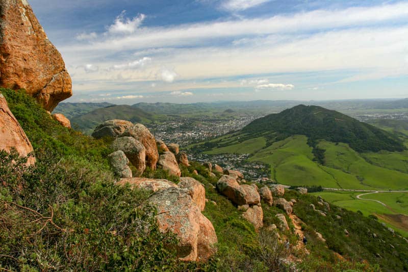 View from Bishop Peak SLO California