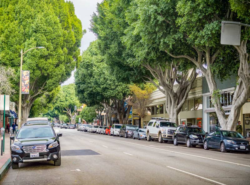 Street in Downtown San Luis Obispo California