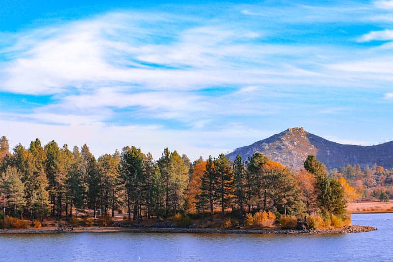 Lake Cuyamaca near Julian California