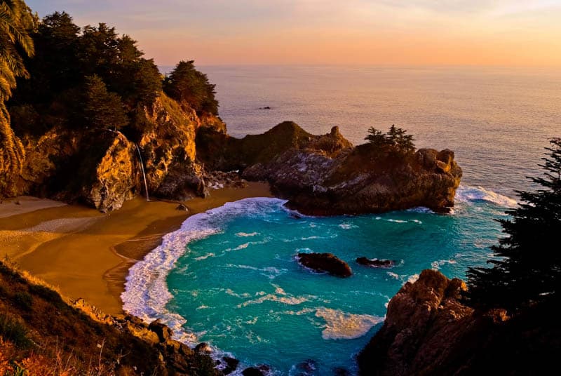 McWay Falls in Big Sur in California!