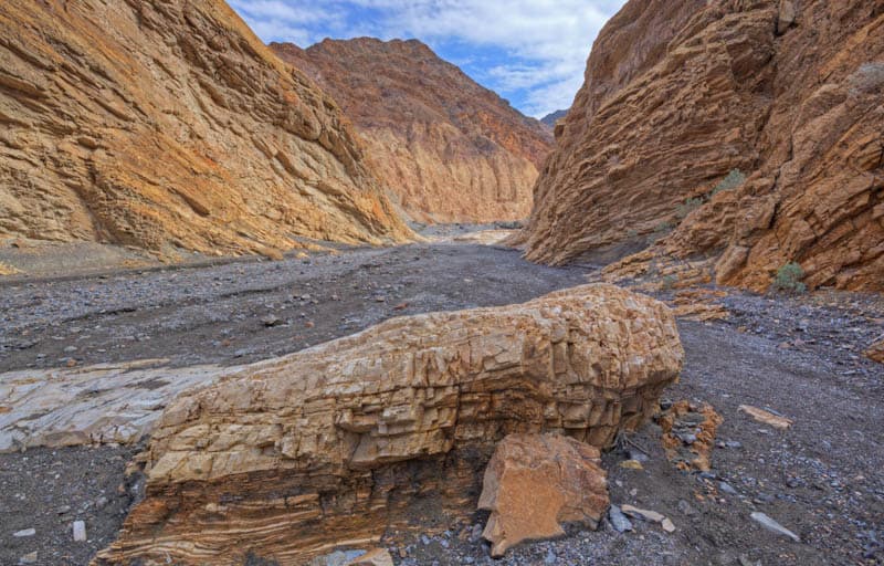 Mosaic Canyon in Death Valley National Park California