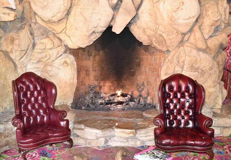 Rock Fireplace Madonna Inn San Luis Obispo California