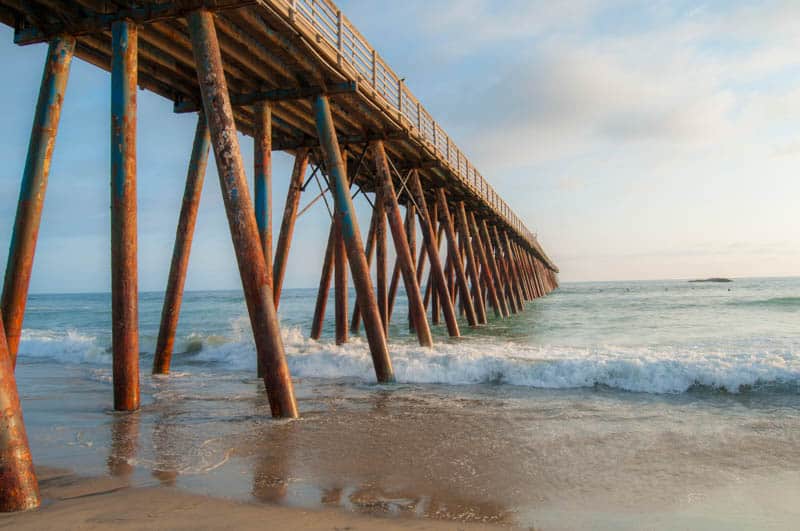 Rosarito Pier in Baja California Mexico