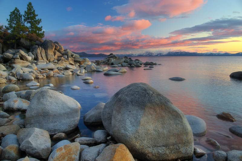 Sunset at Lake Tahoe