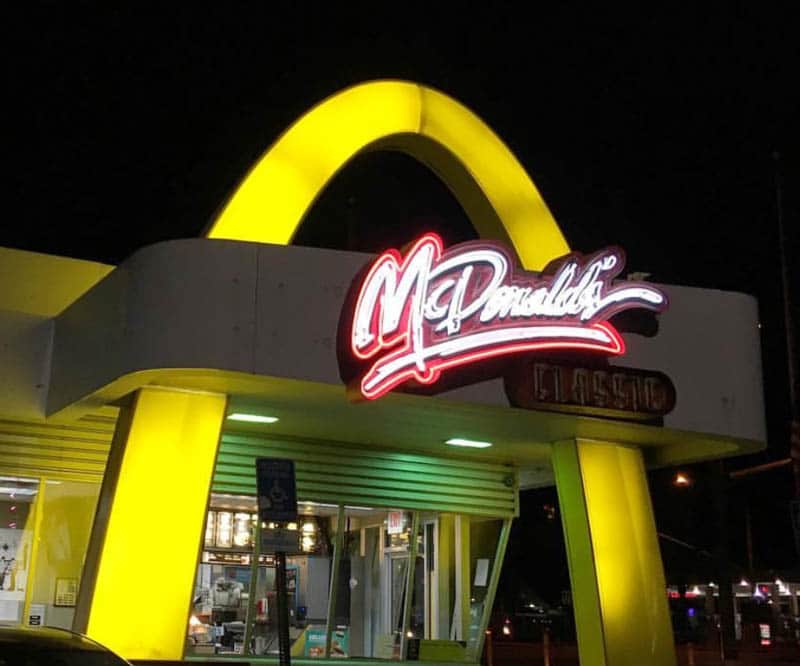 McDonald's in Upland california