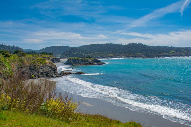 A view at Mendocino Headlands State Park California