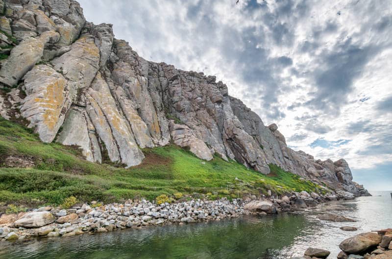 Morro Rock in Morro Bay California