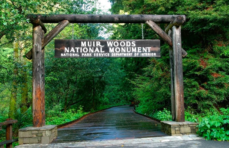 Muir Woods Entrance Mill Valley California