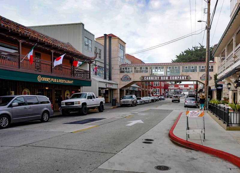 Cannery Row in Monterey California