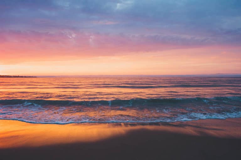 Sunset at a Beach on the California Central Coast