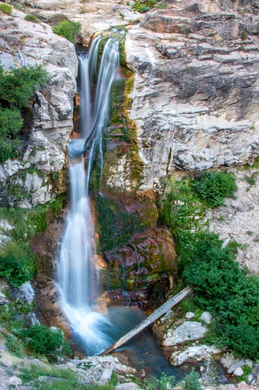 Mill Creek Falls in Lassen NP California