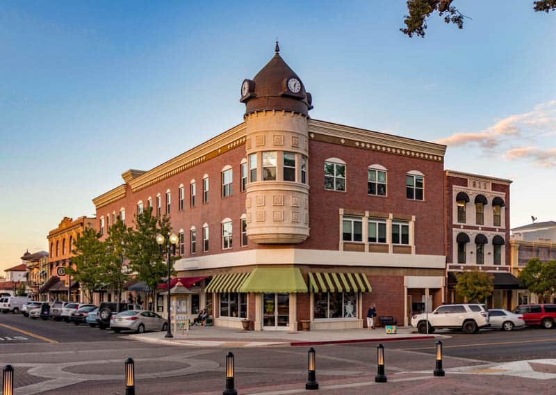 Downtown Paso Robles features great architecture