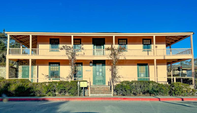 The Larkin House in Monterey, California