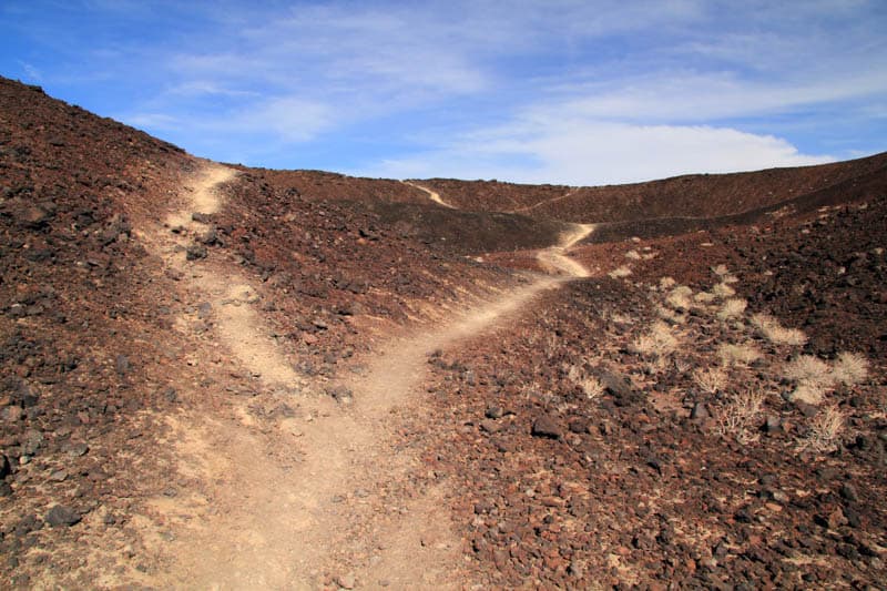 Hiking Amboy Crater in Southern California