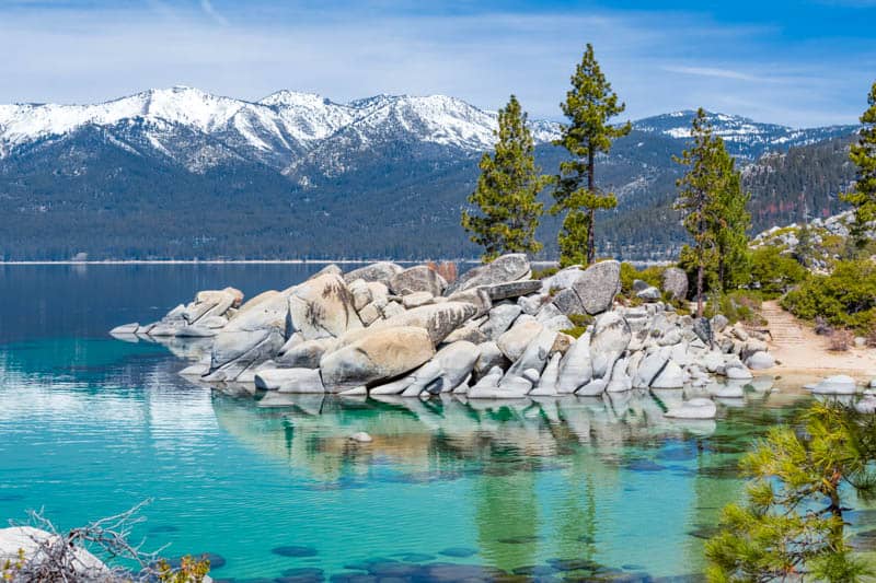 Lake Tahoe is one of the most popular California weekend getaways.