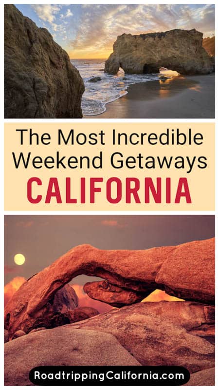 Discover the most essential California weekend getaways: iconic destinations such as Lake Tahoe and Yosemite National Park. Best things to do + where to stay!